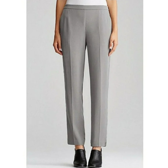 Eileen Fisher Lightweight Tencel Twill Tapered Ankle Pant Size Medium NWT $178 - Picture 3 of 13